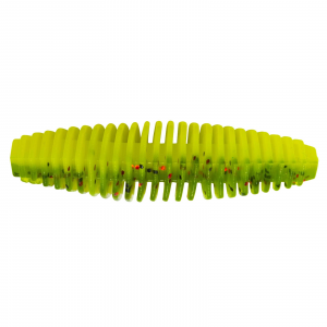 Image of Lunkerhunt Hive NED Drone Soft Bait | Toxic Pumpkin; 2 3/4 in.