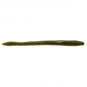 Image of Zoom Finesse Worm | Green Pumpkin