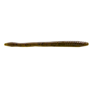 Image of Zoom Finesse Worm | Green Pumpkin Purple