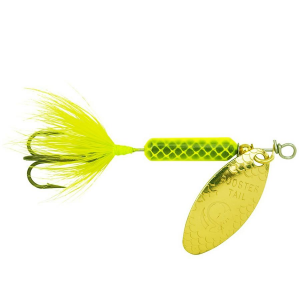 Image of Worden's Original Rooster Tail | Chartreuse; 3/4 oz.