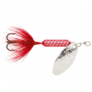 Image of Worden's Original Rooster Tail | Red; 3/4 oz.