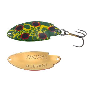 Image of Thomas Buoyant Spoon | Black Dot Frog; 5/8 oz.