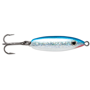 Image of VMC Rattle Spoon | Glow Blue Shiner; 1/8 oz.