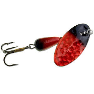 Image of Panther Martin Hammered Spinner | Hammered Salmon Black; 1/4 oz.