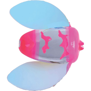 Image of Worden's Spin-N-Glo | Pearl Wings - Double Trouble UV Pink; 6