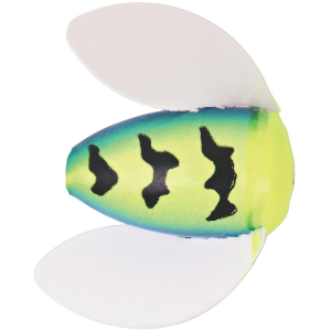 Image of Worden's Spin-N-Glo | White Wings - Blue Chartreuse Black Tiger; 0