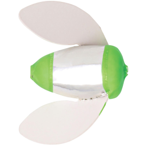 Image of Worden's Spin-N-Glo | White Wings - Double Trouble UV Green; 2