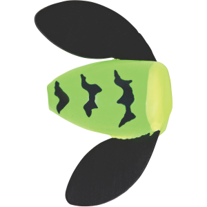 Image of Worden's Spin-N-Glo | Black Wings - Lime Chartreuse Tiger; 4