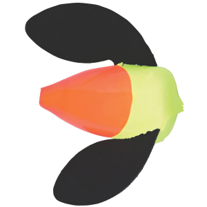 Image of Worden's Spin-N-Glo | Black Wings - Flame Chartreuse; 4