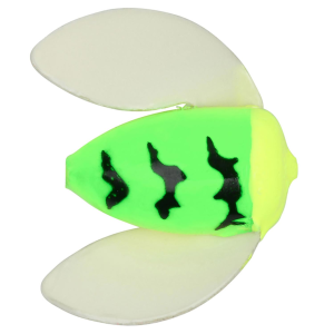 Image of Worden's Spin-N-Glo | Glo Wings - Lime Chartreuse Tiger; 0