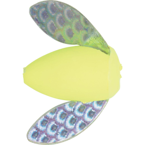 Image of Worden's Spin-N-Glo | Mylar Wings - Fluorescent Chartreuse; 2