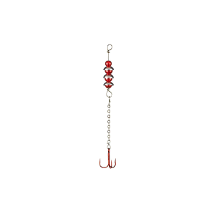 Image of Lindy Perch Talker | Metallic Red/Chrome; 1/16 oz.