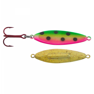 Image of Silver Streak Rattle Streak Spoon | Pearl Watermelon; 3/8 oz.