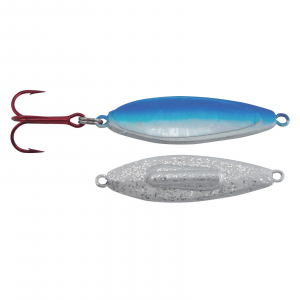 Image of Silver Streak Rattle Streak Spoon | Silver Blue; 1/2 oz.