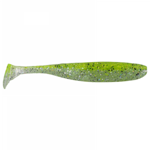 Image of Keitech Easy Shiner | Chartreuse Flash; 2 in.