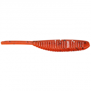 Image of Yamamoto Shad Shape Worm | Fire Craw; 3 in.