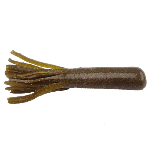 Image of Big Bite Baits Salt Tube | Green Pumpkin Roadkill; 3.5 in.