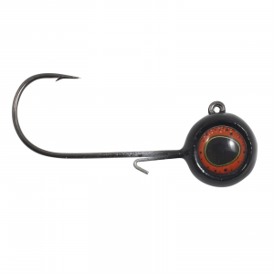 Image of Northland Deep-Vee Jig | Black; 1/8 oz.