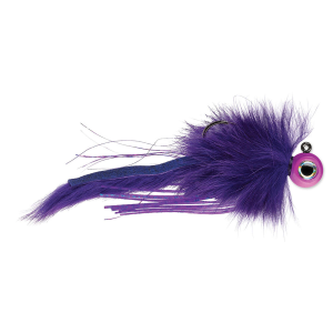 Image of VMC Twitchin' Jig | Glow Purple Rain UV; 1/4 oz.