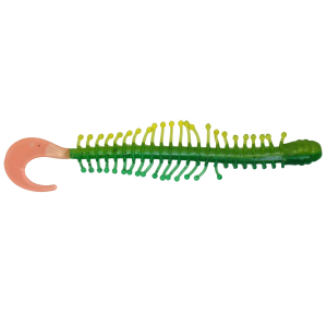 Image of Kalin's Tickle Worm Soft Bait | Firetiger; 4 in.