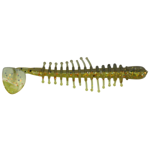 Image of Kalin's Tickle Shad Soft Bait | Yellow Perch; 2.8 in.