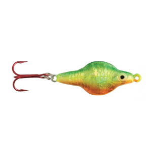 Image of Lindy Rattl'n Flyer Jigging Spoon | Firetiger; 1/4 oz.