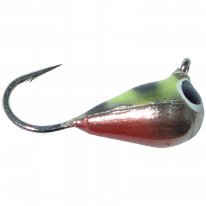 Image of Fiskas Hand-Painted Wolfram Tungsten Jig | Lemon Stripe; 7 mm