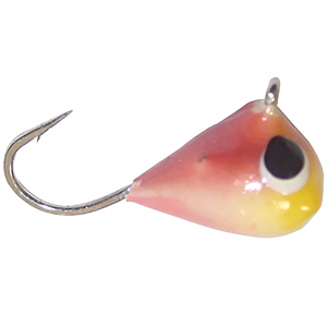 Image of Fiskas Hand-Painted Wolfram Tungsten Jig | Metallic Raspberry; 7 mm