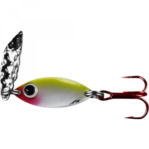 Image of PK Lures Predator Spoon | Pearl Chartreuse Glow; 1/8 oz.