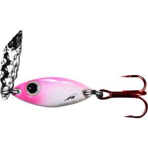 Image of PK Lures Predator Spoon | Pink Pearl Glow; 1/8 oz.