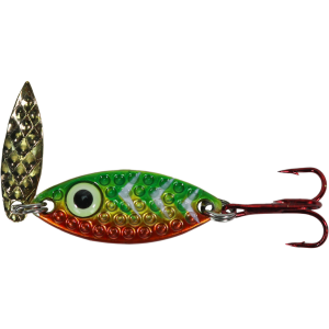 Image of PK Lures Predator Spoon | Perch Glow Hologram; 1/8 oz.