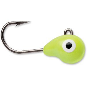 Image of VMC Tungsten Tubby Jigs | Glow Chartreuse; 1/16 oz.