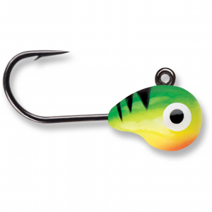 Image of VMC Tungsten Tubby Jigs | Glow Fire Tiger; 1/32 oz.