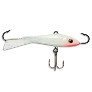 Image of Northland Puppet Minnow Darter Jig | Glo White; 2 1/2 in.