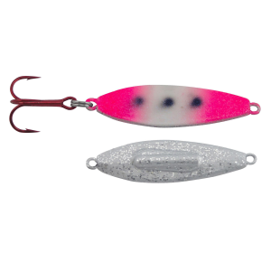 Image of Silver Streak Rattle Streak Spoon | Pink Squirrel; 1/4 oz.