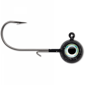 Image of VMC Neon Moon Eye Jigs | Black; 1/8 oz.