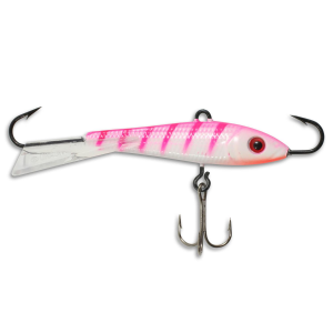 Image of Northland UV Puppet Minnow | UV Pink Tiger; 2 in.