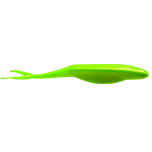 Image of Zoom Super Fluke | Chartreuse Pearl; 5 1/4 in.