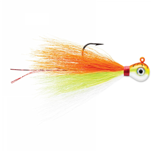 Image of VMC Bucktail Jigs | Orange Fire UV; 3/8 oz.