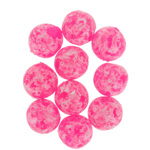 Image of BnR Tackle Soft Beads | Mottled Cerise; 20 mm