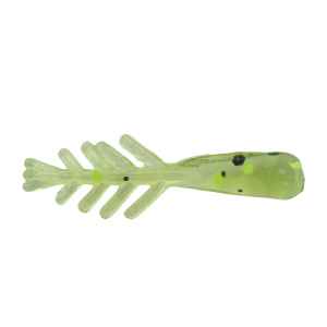 Image of ADK Custom Jigs Bones Plastic Soft Baits | Chartreuse Green