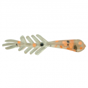 Image of ADK Custom Jigs Bones Plastic Soft Baits | Orange