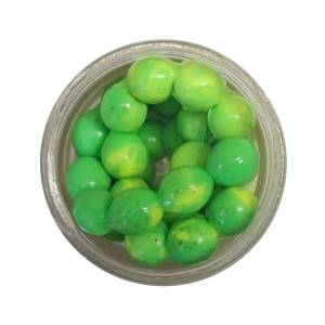 Image of Berkley PowerBait Magnum Power Eggs | Lemon Lime; 0.5 oz.