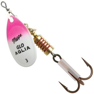 Image of Mepps Plain Aglia Spinner | Glo Pink; 1/3 oz.