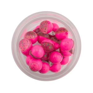 Image of Berkley PowerBait Magnum Garlic Power Eggs | Clear Green Purple-Pink; 0.5 oz.
