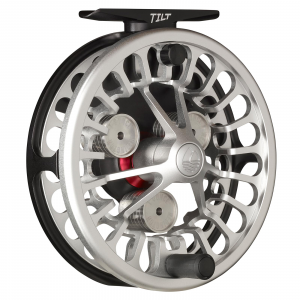 Image of Redington TILT Euro Nymph Fly Reel | TILT REEL SILVER-BLACK