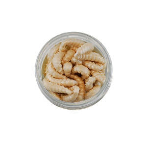 Image of Berkley PowerBait Power Honey Worm | Natural; 1 in.