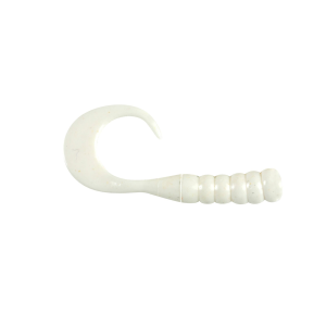 Image of Berkley PowerBait 3 in. Ribbontail Grubs | White