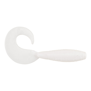 Image of Berkley PowerBait Power Grubs | White; 2 in.