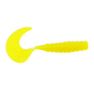 Image of Berkley PowerBait Power Grubs | Yellow ; 2 in.